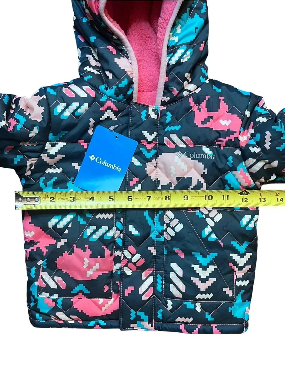 Columbia Toddler Girls 2T Little Mountains Reversible Jacket NWT